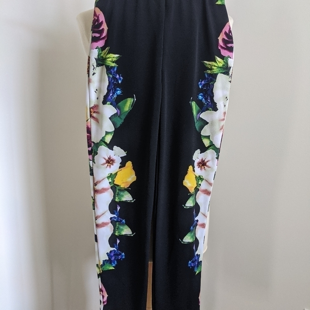 JOSEPH Ribkoff Fantastic Floral Legging Pants 2
